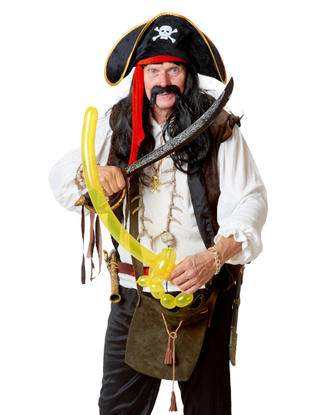 Børneunderholdning med Piraten Long John